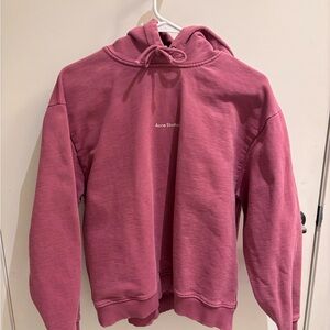 Acne Studios Hoodie Deep Magenta XXS
